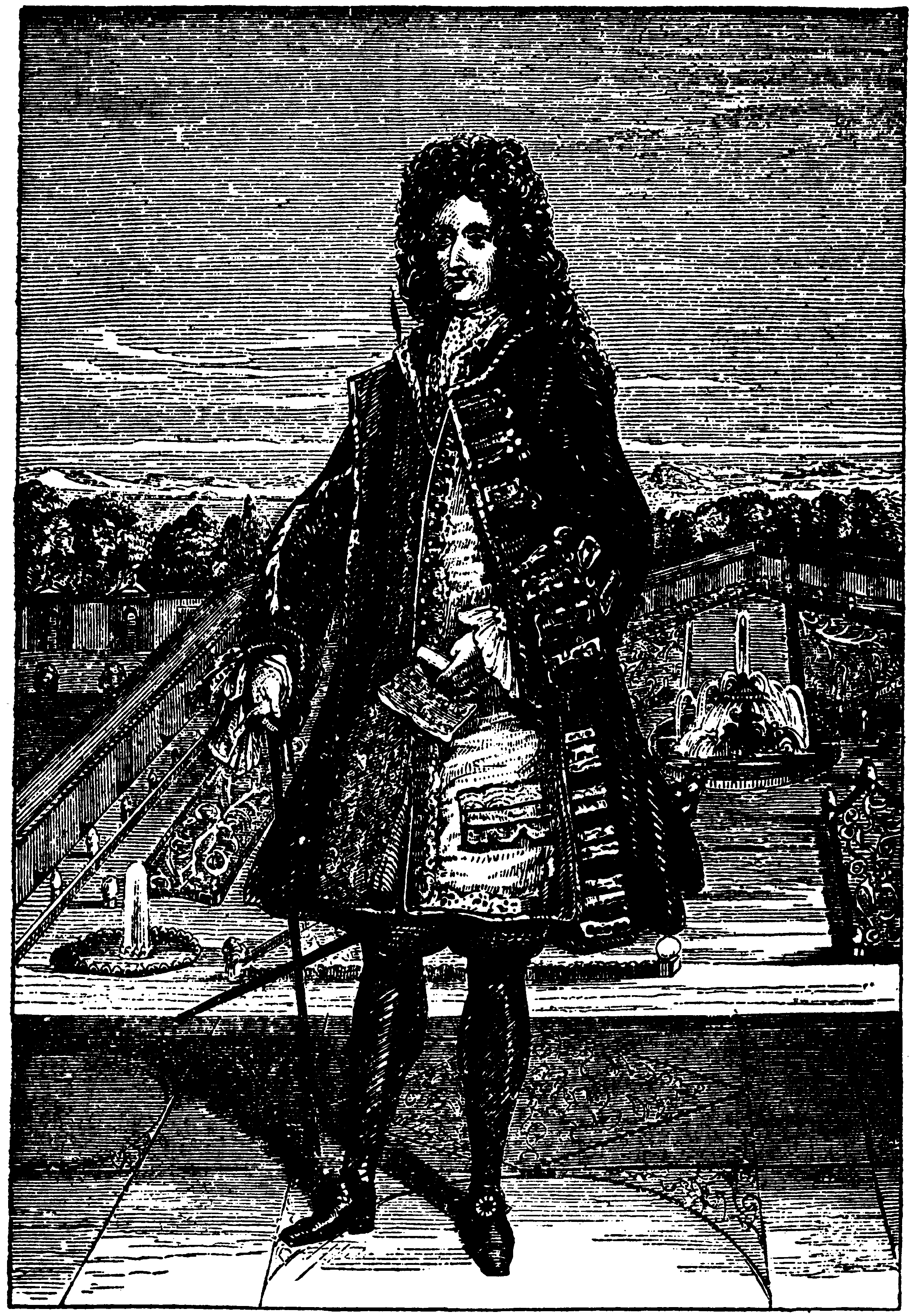 Retrato de John Law (1671-1729), autor desconhecido