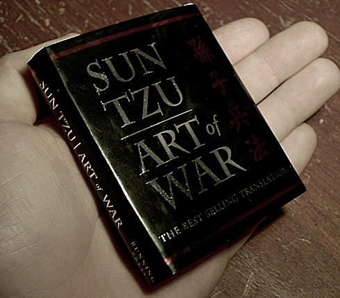 Edição de bolso americana de A Arte da Guerra.